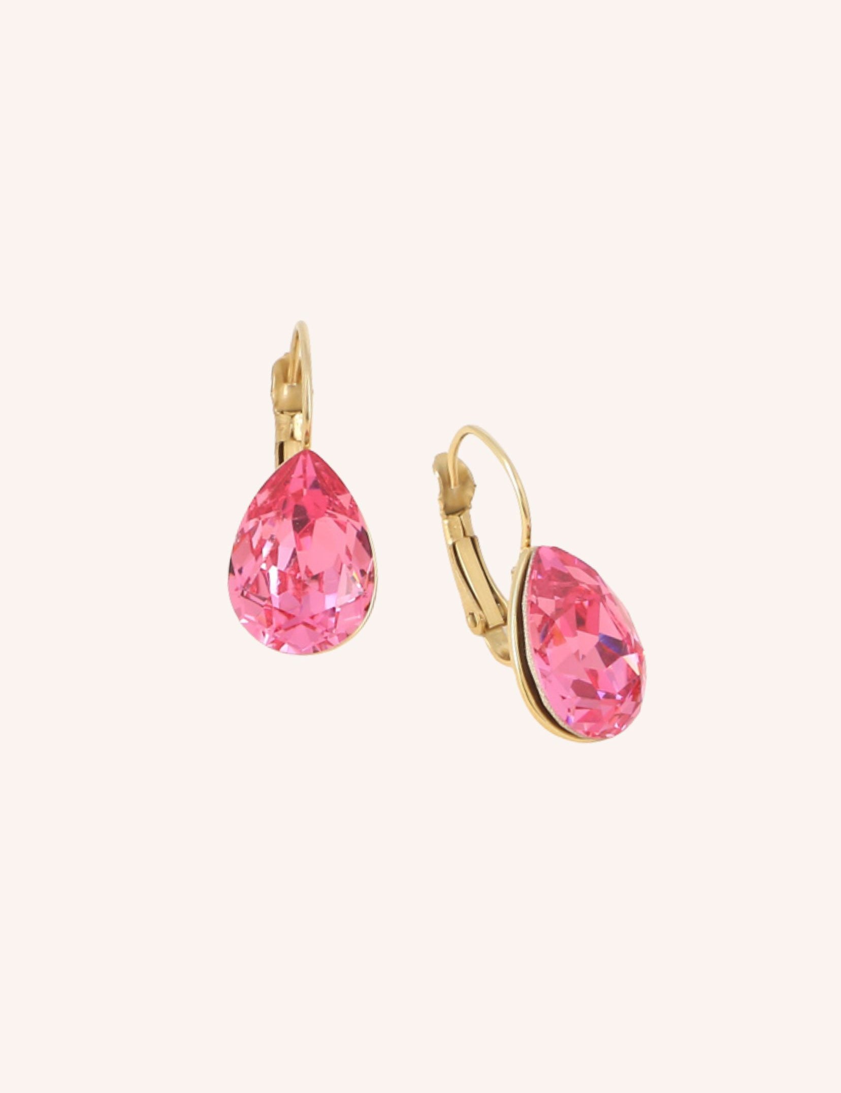 Boucles Bohm Paris - Bertille Boucles d'oreilles Pendantes Bohm Paris Rose 