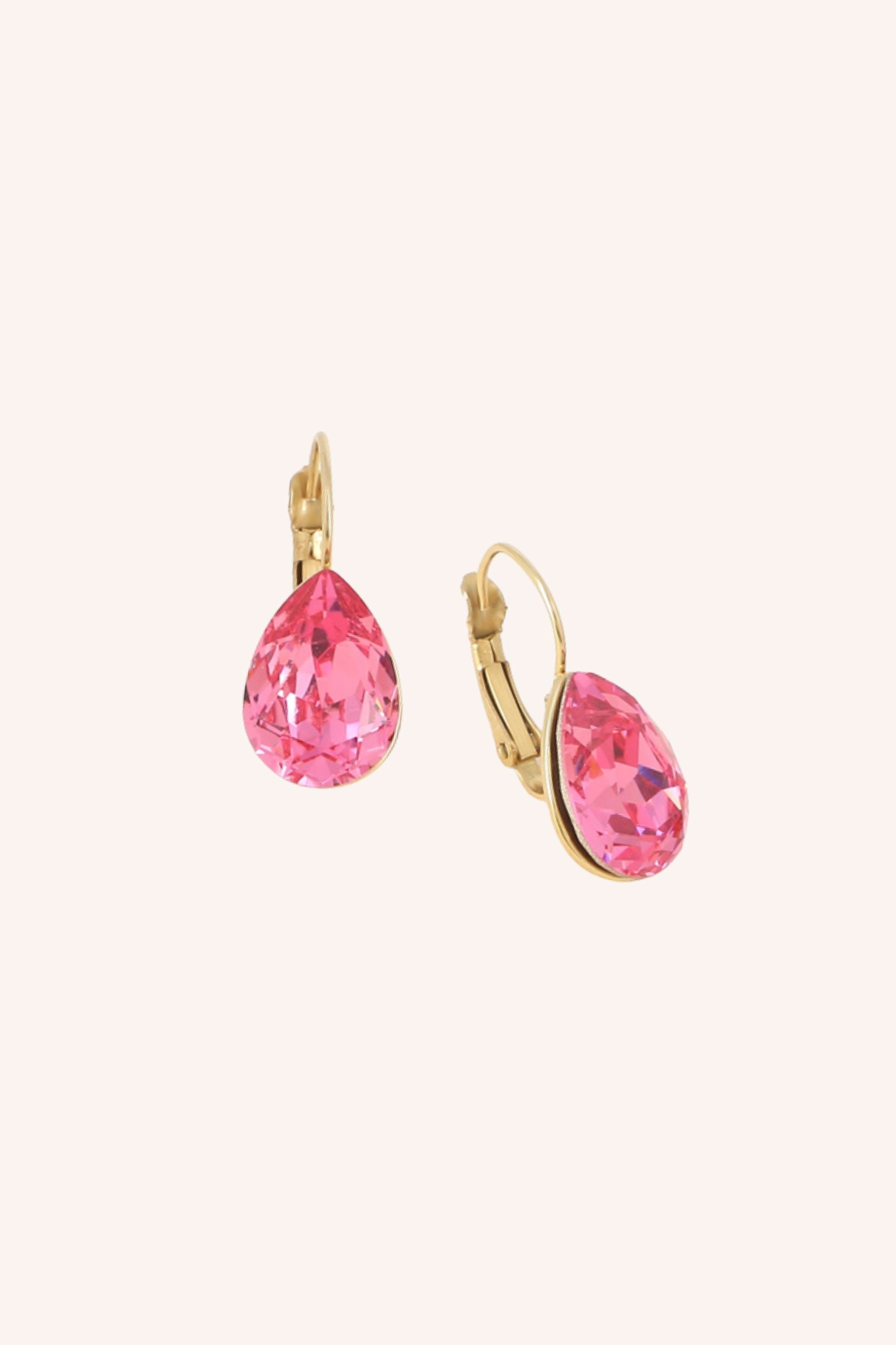 Boucles Bohm Paris - Bertille Boucles d'oreilles Pendantes Bohm Paris Rose 