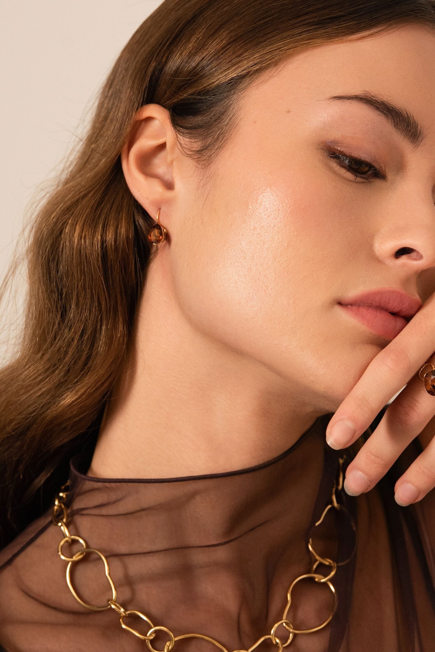 Boucles Bohm Paris - Bertille mini Boucles d'oreilles Pendantes Bohm Paris 