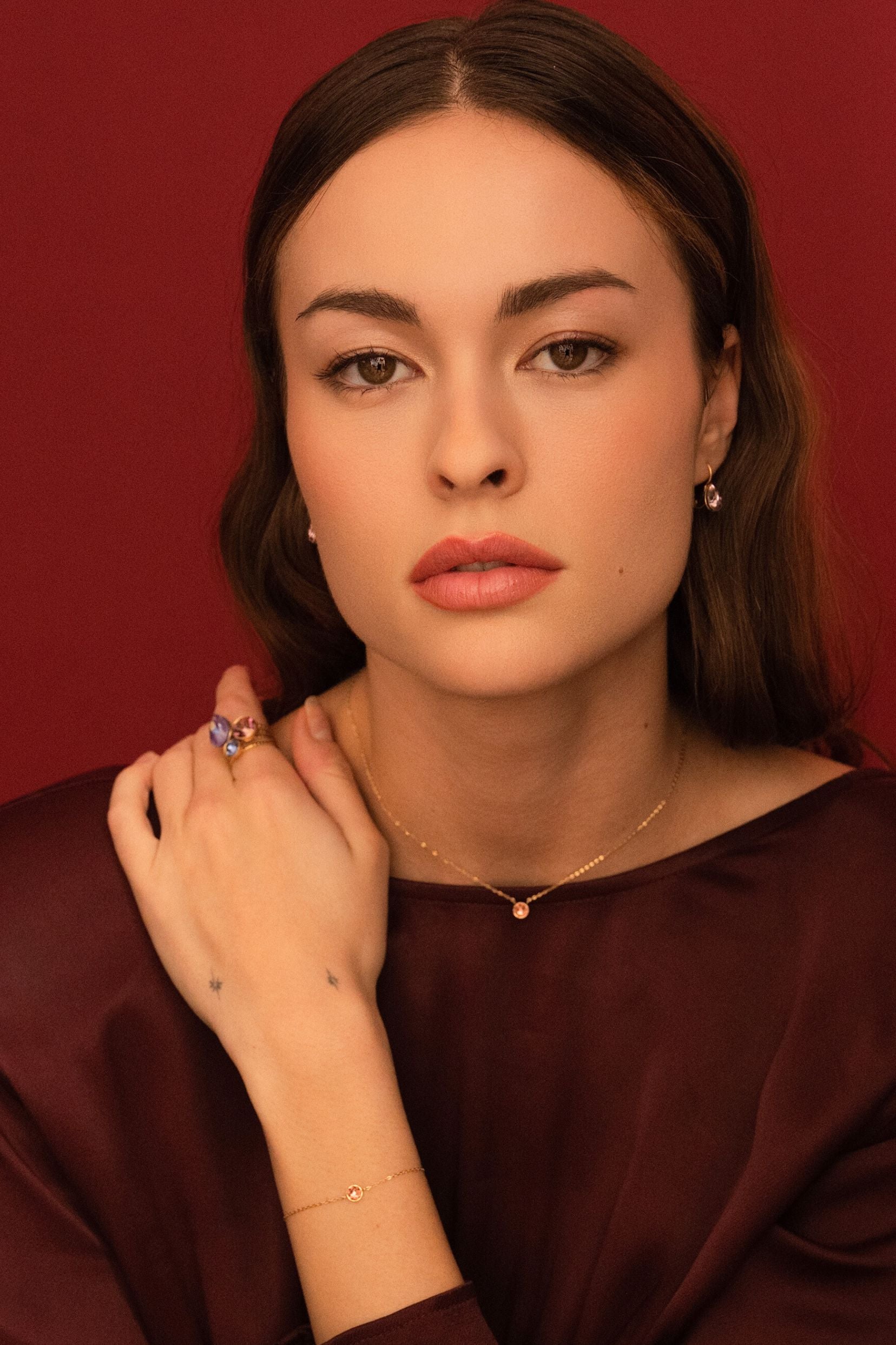 Boucles Bohm Paris - Bertille mini Boucles d'oreilles Pendantes Bohm Paris 