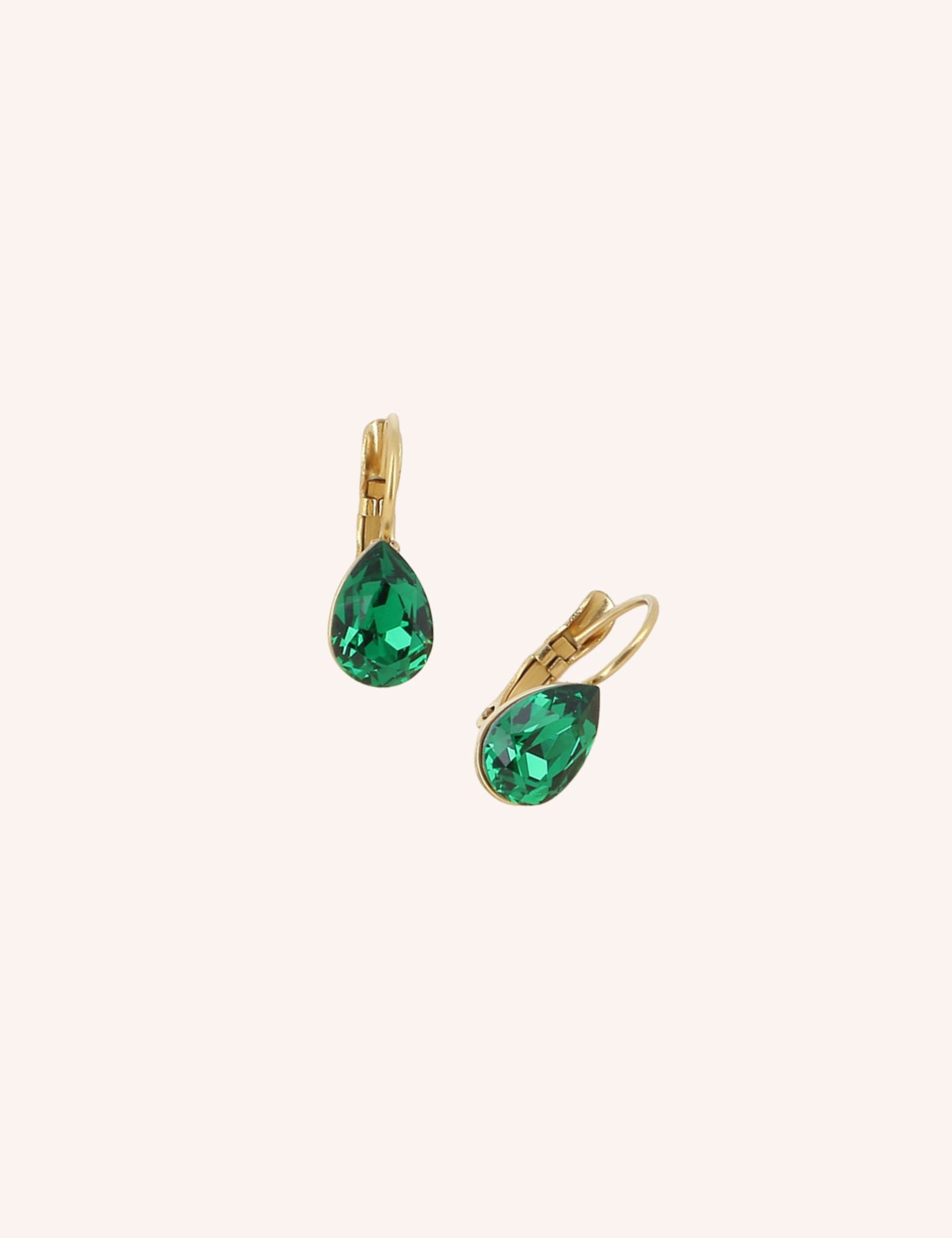 Boucles Bohm Paris - Bertille mini Boucles d'oreilles Pendantes Bohm Paris Majestic green 