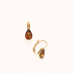 Boucles Bohm Paris - Bertille mini Boucles d'oreilles Pendantes Bohm Paris Marron foncé 