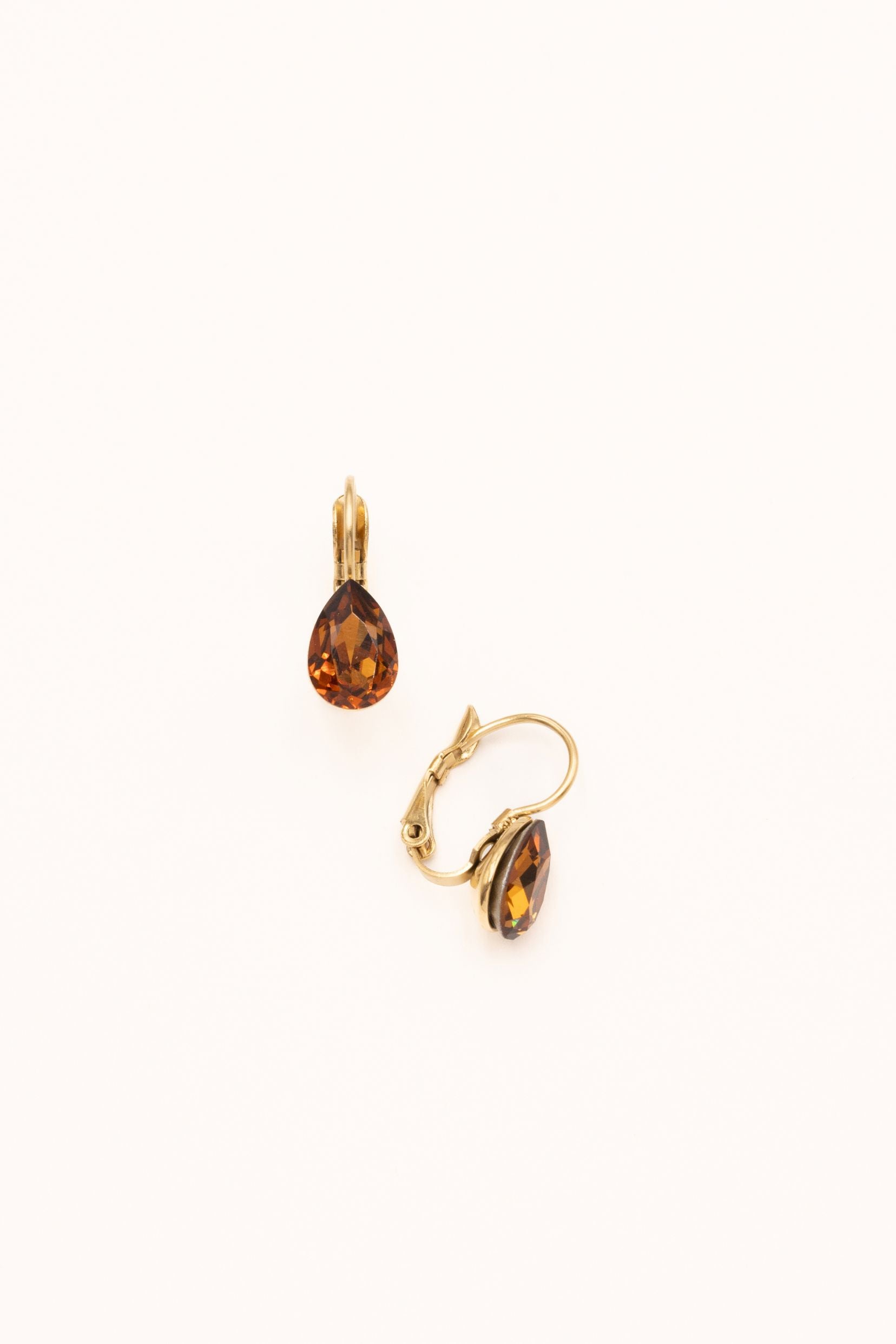 Boucles Bohm Paris - Bertille mini Boucles d'oreilles Pendantes Bohm Paris Marron foncé 