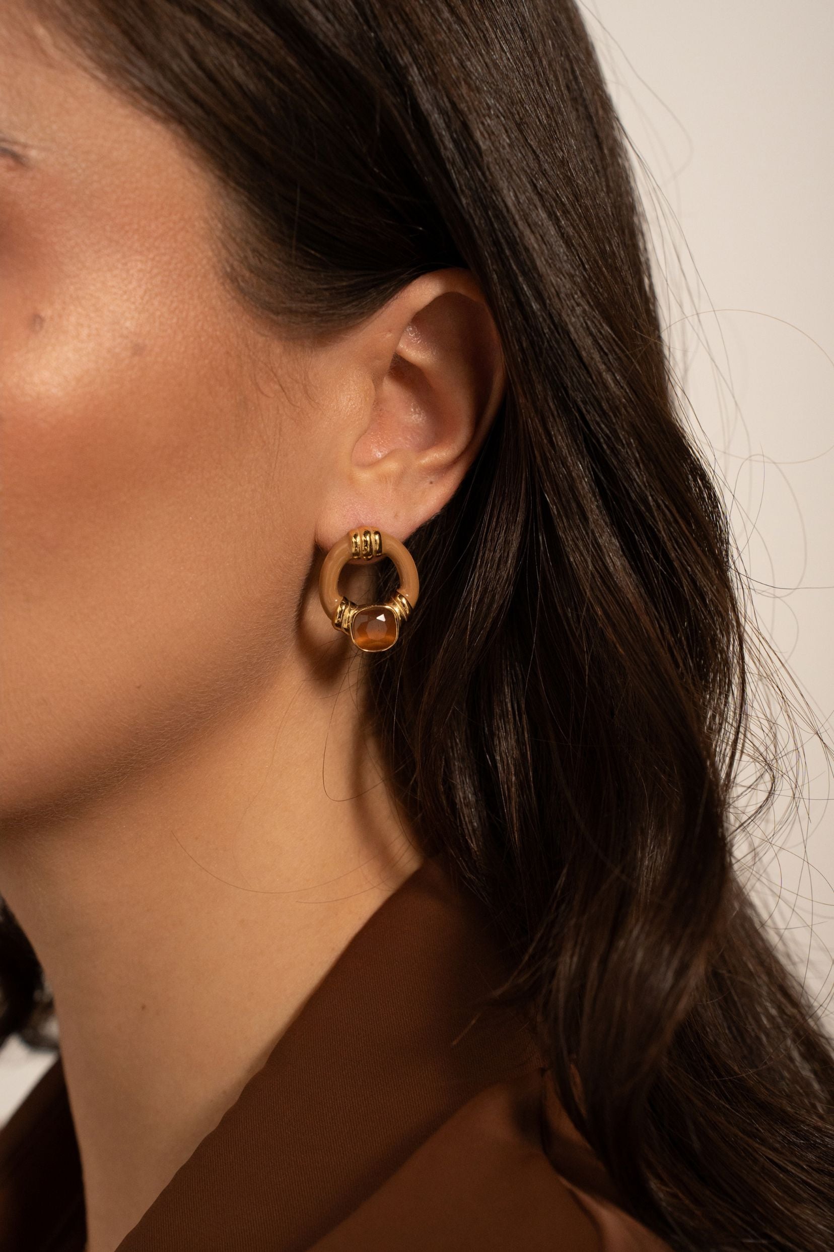 Boucles Bohm Paris - Beryl Boucles d'oreilles à puces Bohm Paris 