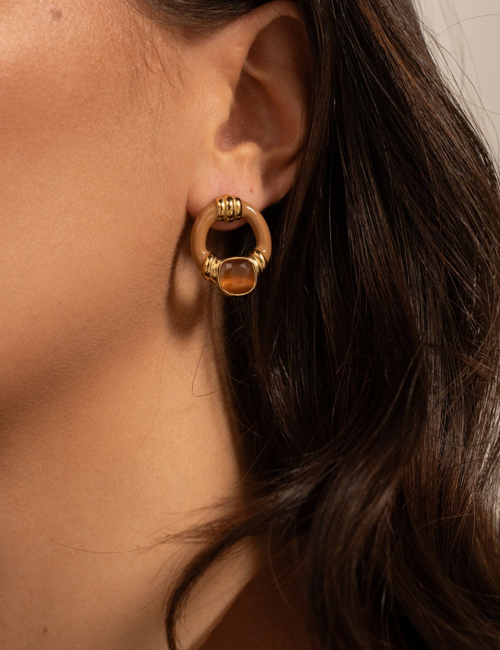 Boucles Bohm Paris - Beryl Boucles d'oreilles à puces Bohm Paris 