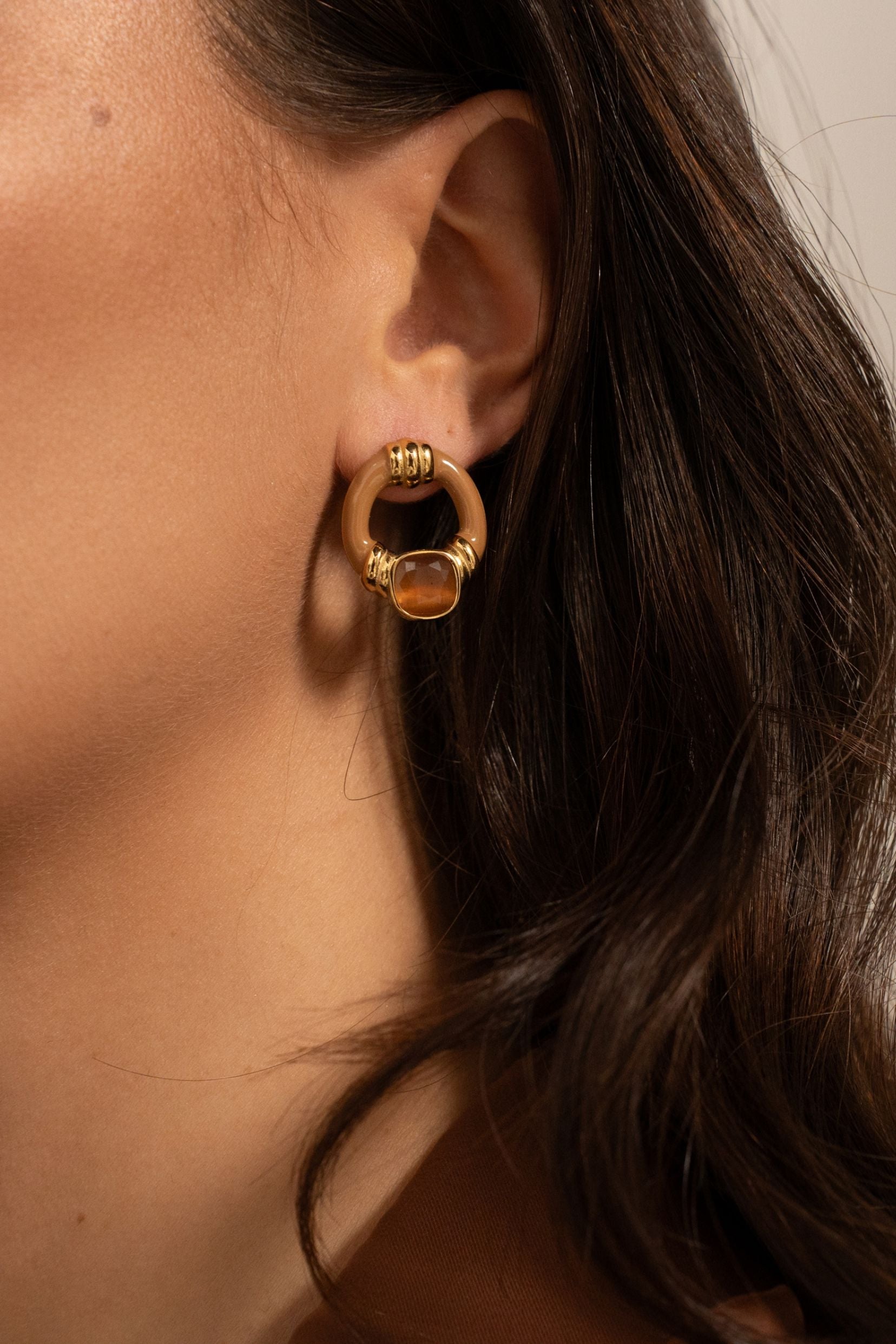 Boucles Bohm Paris - Beryl Boucles d'oreilles à puces Bohm Paris 