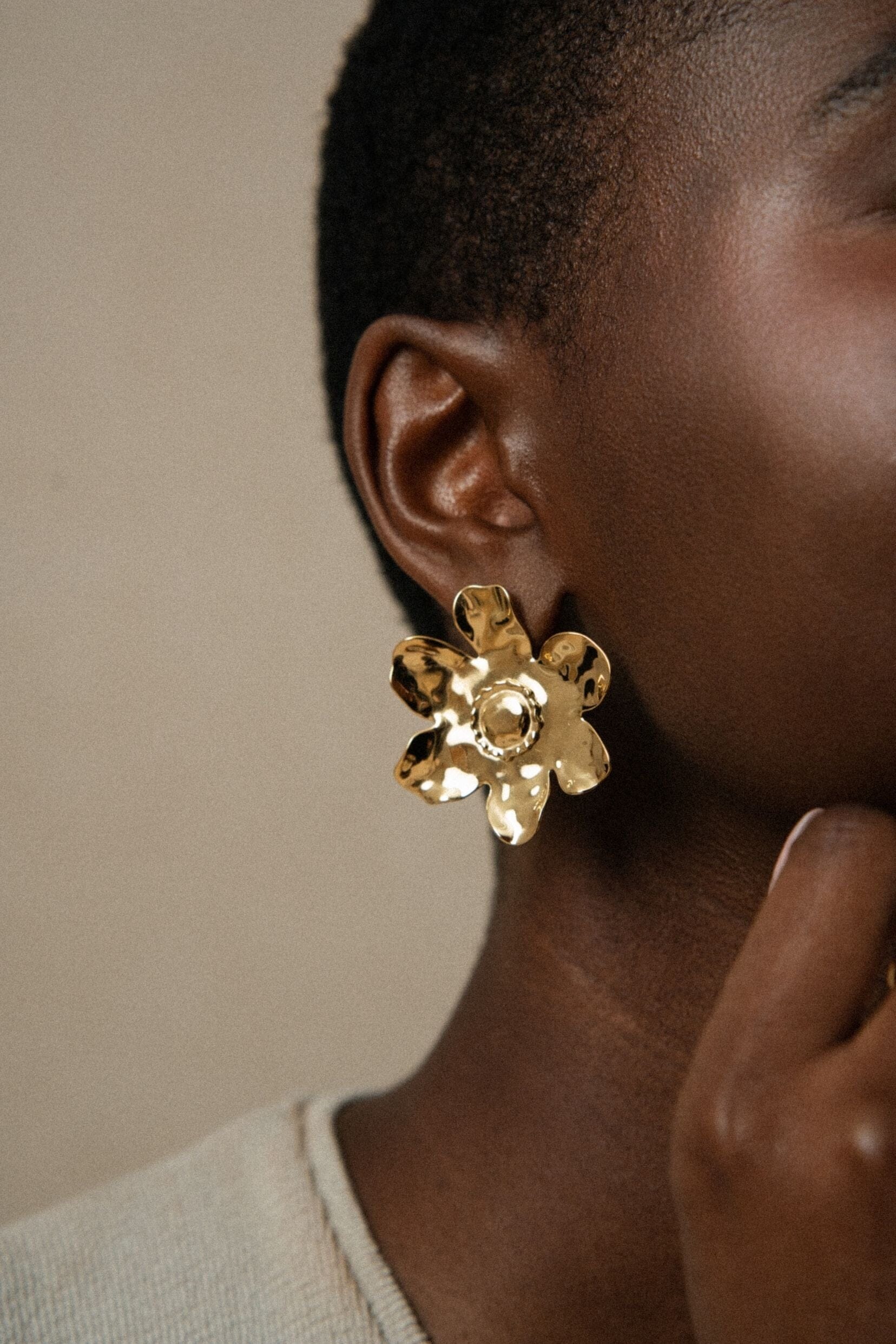 Boucles Bohm Paris - Bloom Boucles d'oreilles à puces Bohm Paris 