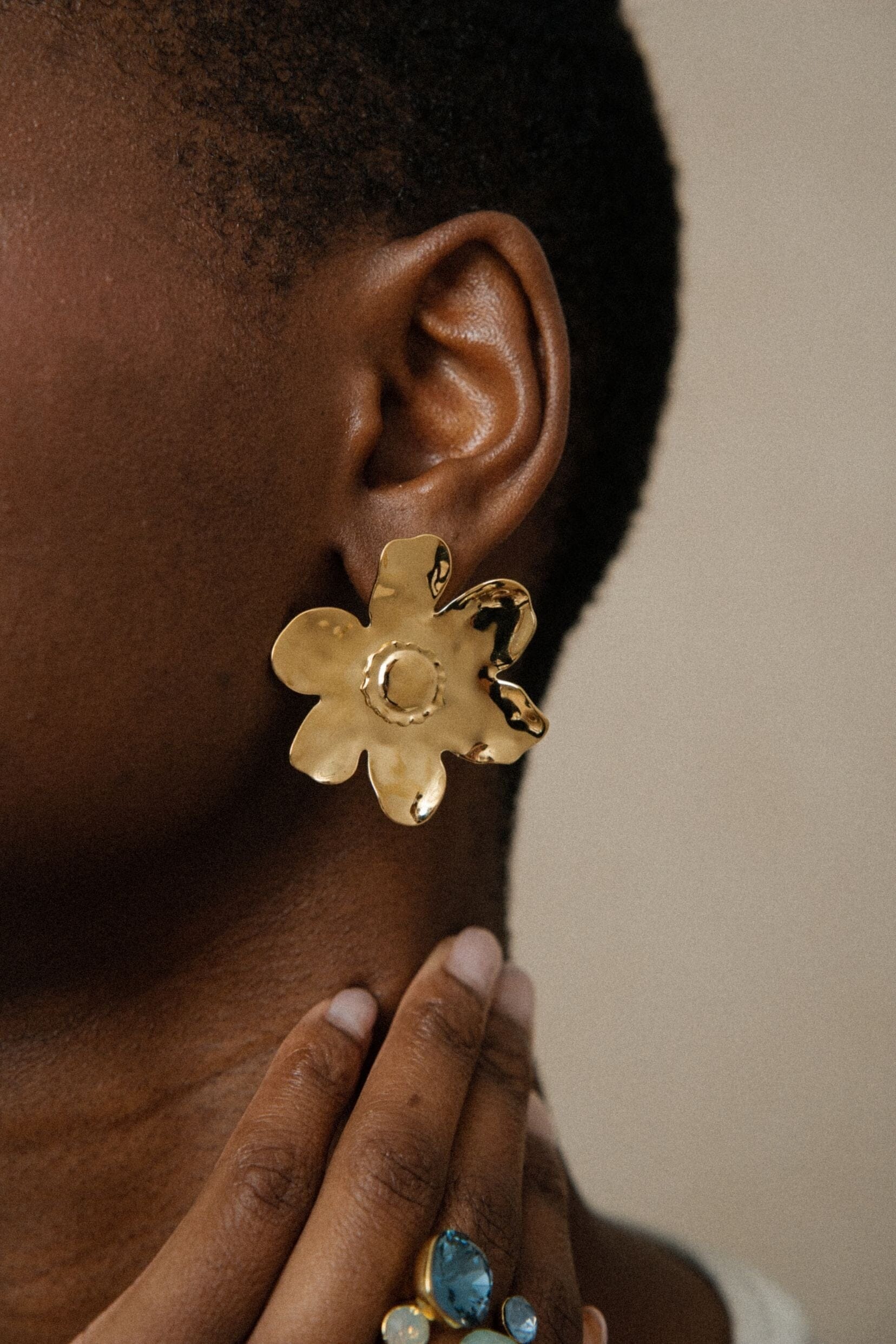 Boucles Bohm Paris - Bloom Boucles d'oreilles à puces Bohm Paris 