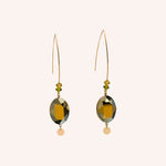 Boucles Bohm Paris - Bria Boucles d'oreilles Pendantes Bohm Paris Irisdct green 