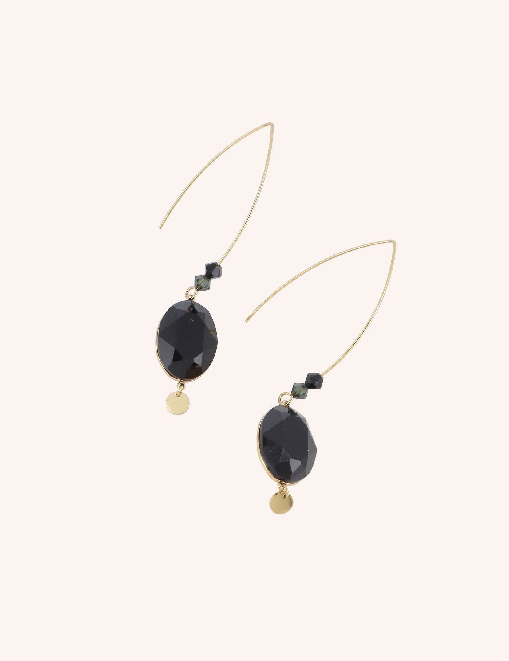 Boucles Bohm Paris - Bria Boucles d'oreilles Pendantes Bohm Paris Noir 