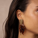 Boucles Bohm Paris - Cappuccino Boucles d'oreilles Pendantes Bohm Paris 