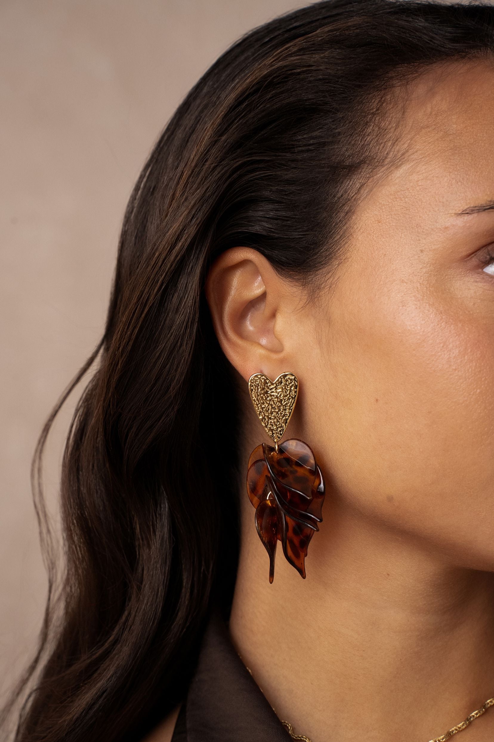 Boucles Bohm Paris - Cappuccino Boucles d'oreilles Pendantes Bohm Paris 