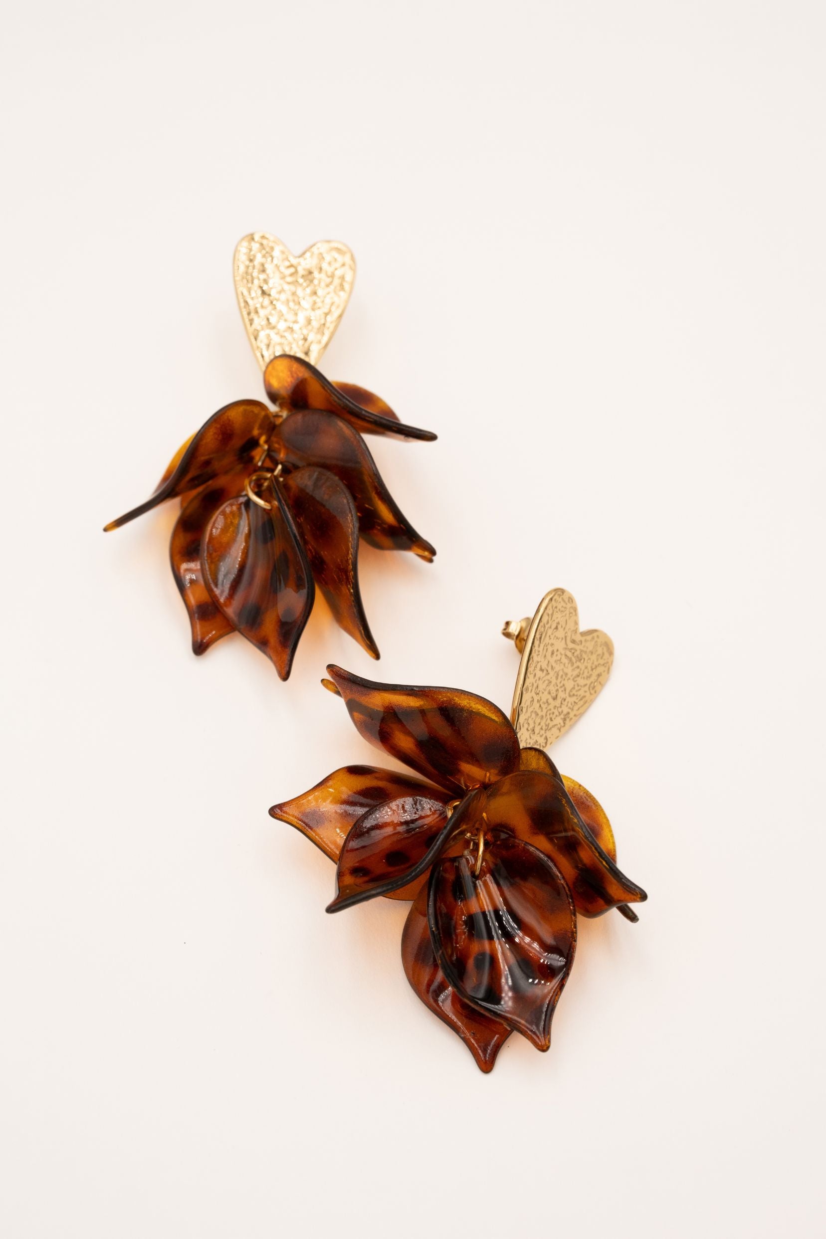 Boucles Bohm Paris - Cappuccino Boucles d'oreilles Pendantes Bohm Paris Léopard 