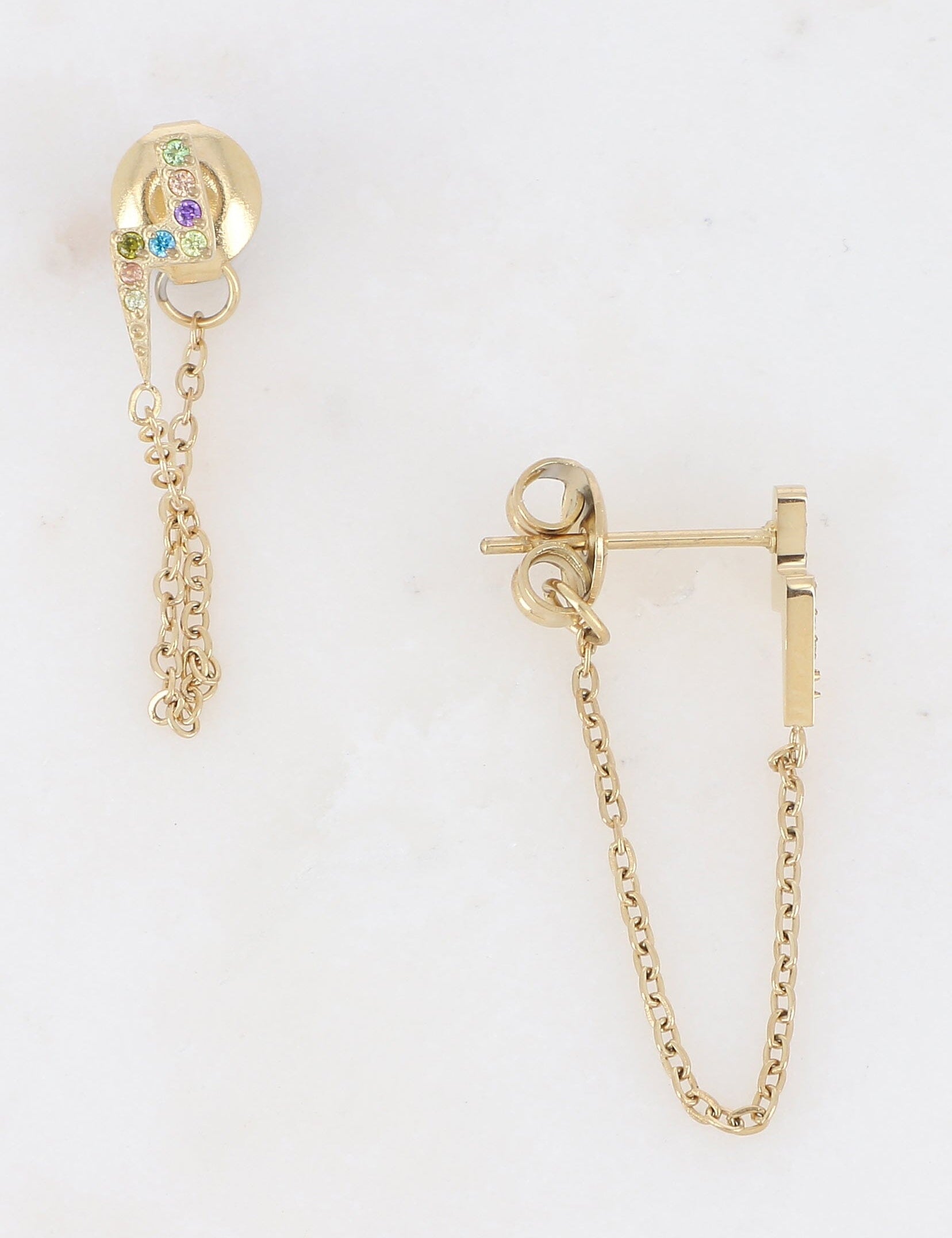 Boucles Bohm Paris - Chaine Flash Boucles D'oreilles Bohm Paris Multi 