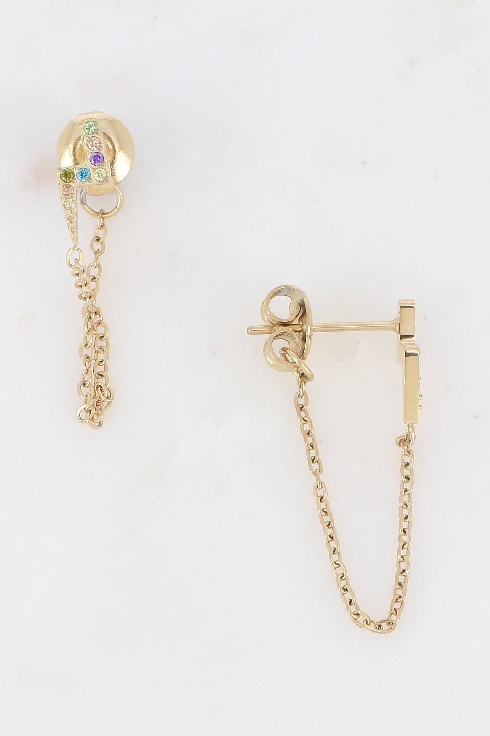Boucles Bohm Paris - Chaine Flash Boucles D'oreilles Bohm Paris Multi 