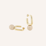Boucles Bohm Paris - Clary Boucles types Créoles Bohm Paris Beige 