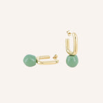 Boucles Bohm Paris - Clary Boucles types Créoles Bohm Paris Vert 