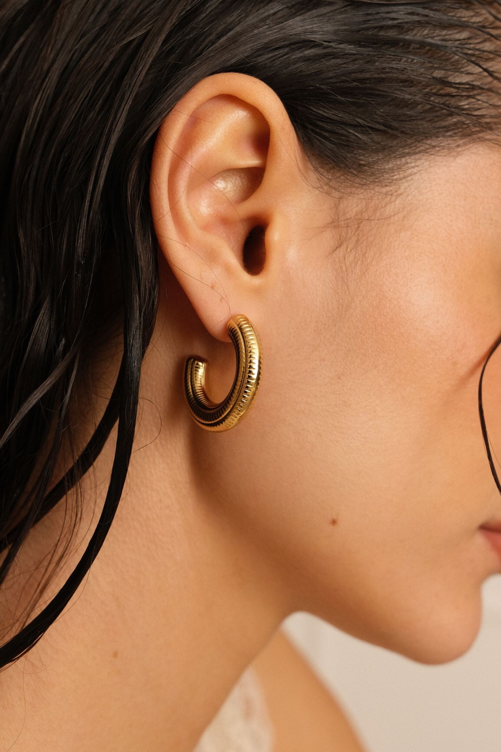 Boucles Bohm Paris - Clementina M Boucles d'oreilles Créoles Bohm Paris 