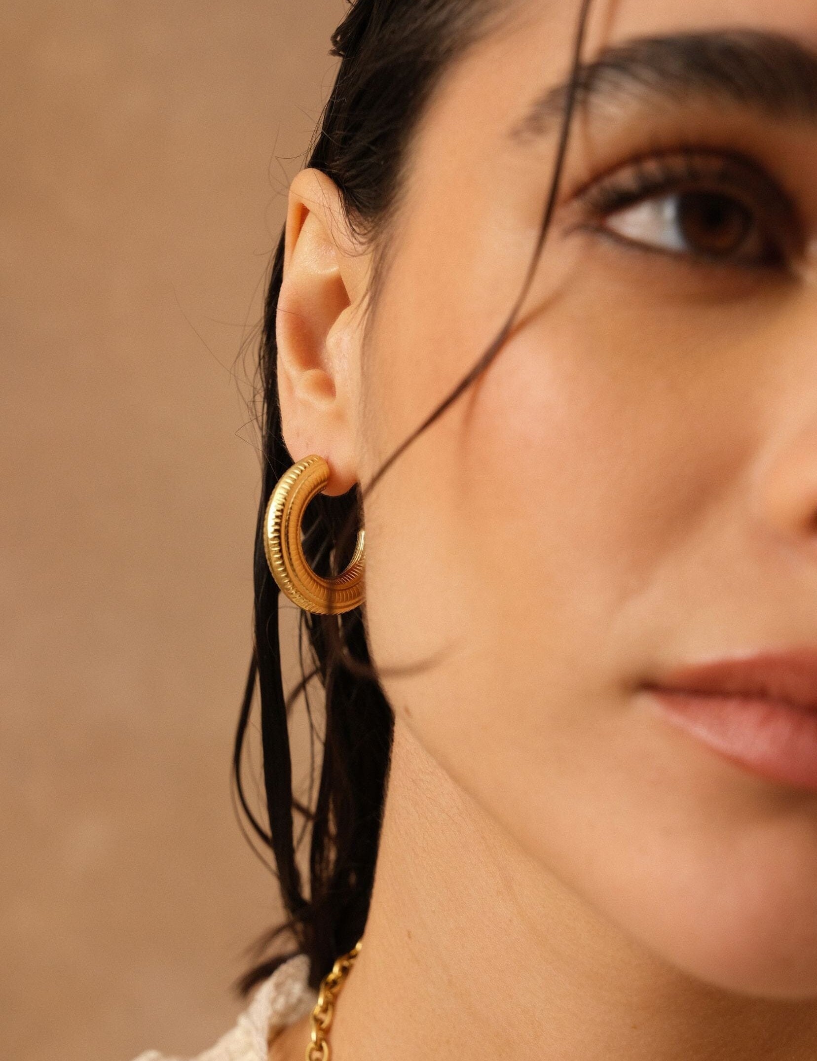 Boucles Bohm Paris - Clementina M Boucles d'oreilles Créoles Bohm Paris 