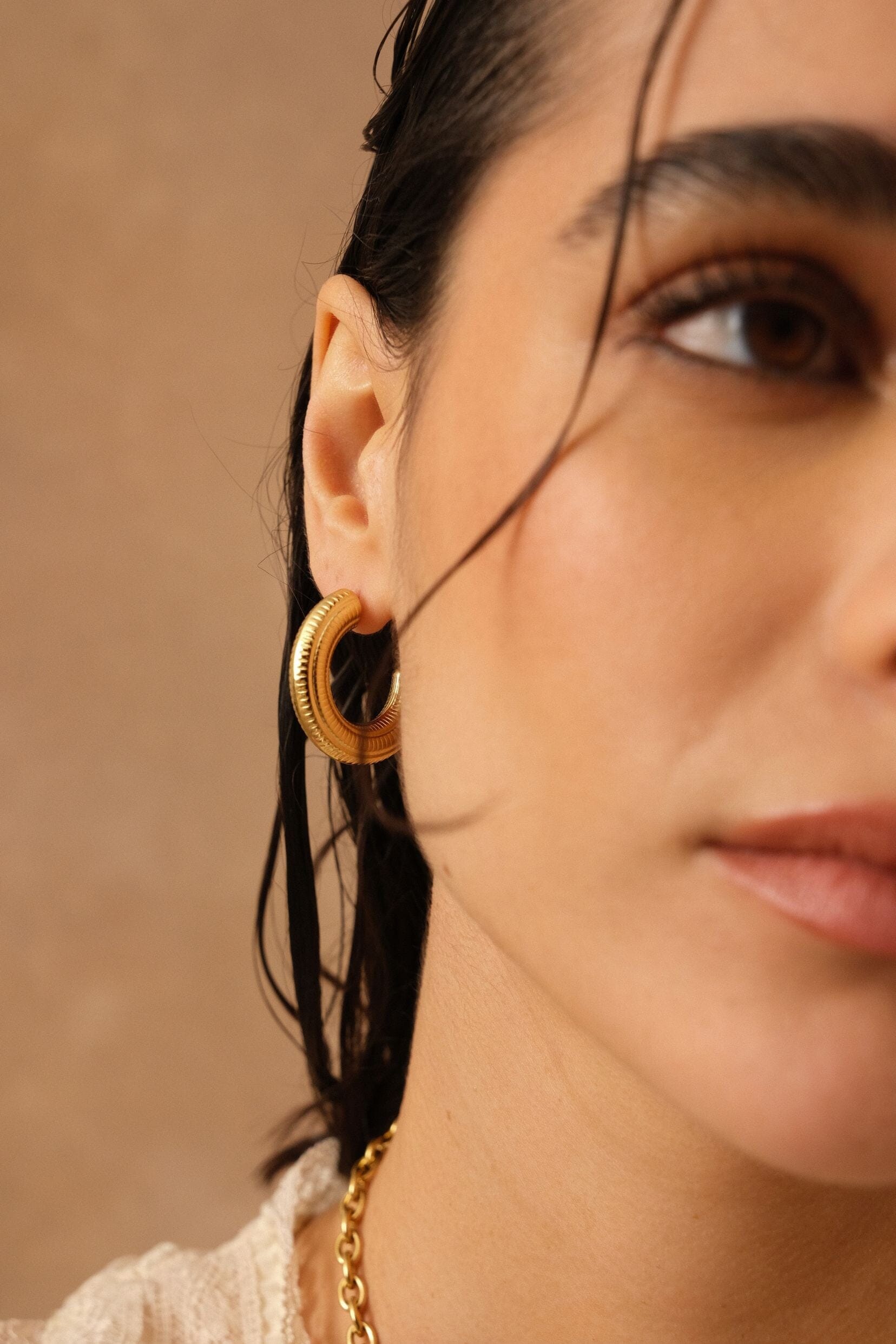 Boucles Bohm Paris - Clementina M Boucles d'oreilles Créoles Bohm Paris 