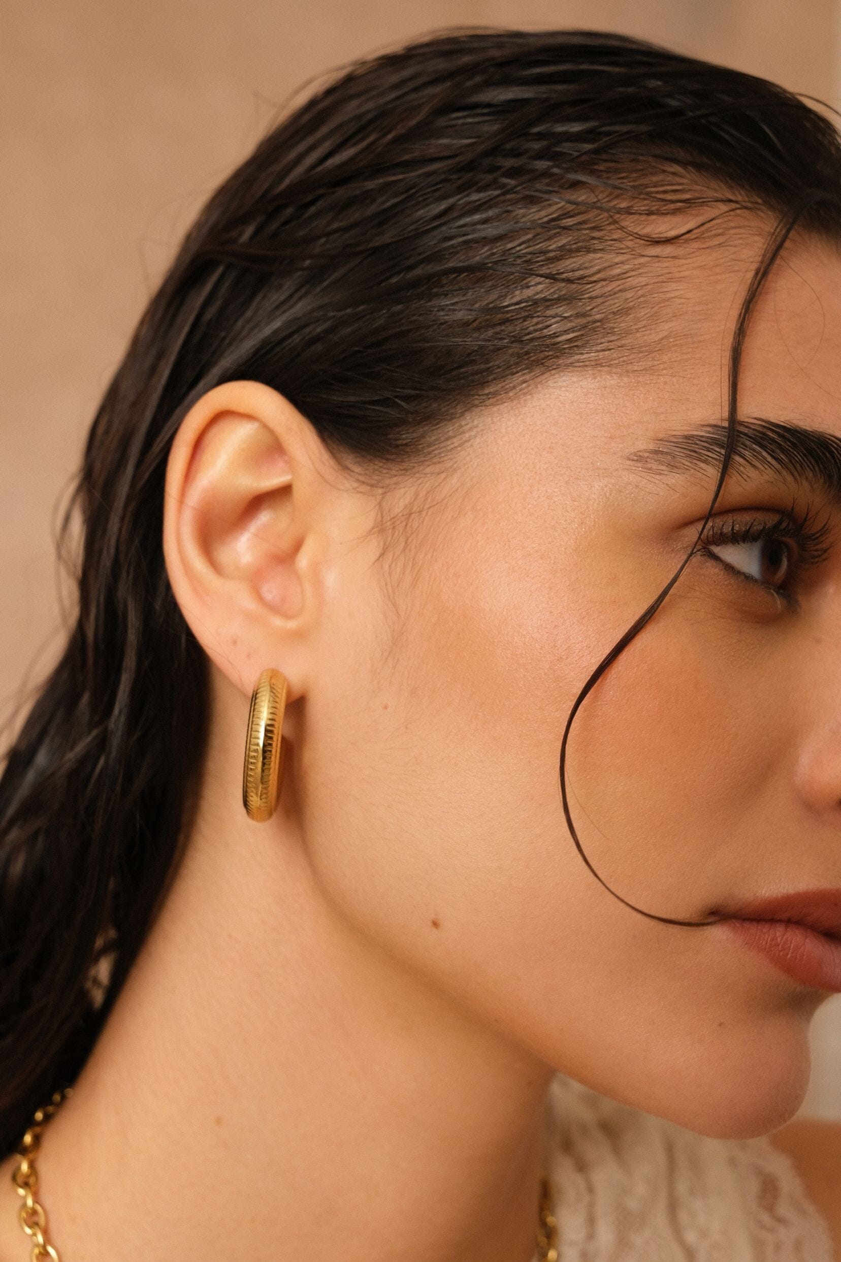 Boucles Bohm Paris - Clementina M Boucles d'oreilles Créoles Bohm Paris 