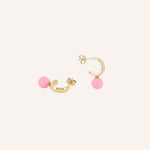 Boucles Bohm Paris - Cleopatra Boucles types Créoles Bohm Paris Rose 