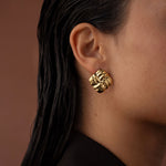 Boucles Bohm Paris - Clotilde Boucles d'oreilles à puces Bohm Paris 