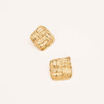 Boucles Bohm Paris - Clotilde Boucles d'oreilles à puces Bohm Paris Doré 