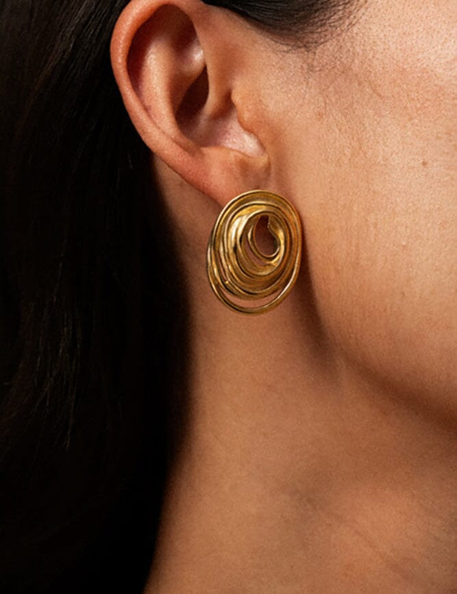Boucles Bohm Paris - Constania Boucles d'oreilles à puces Bohm Paris 