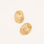 Boucles Bohm Paris - Constania Boucles d'oreilles à puces Bohm Paris Doré 