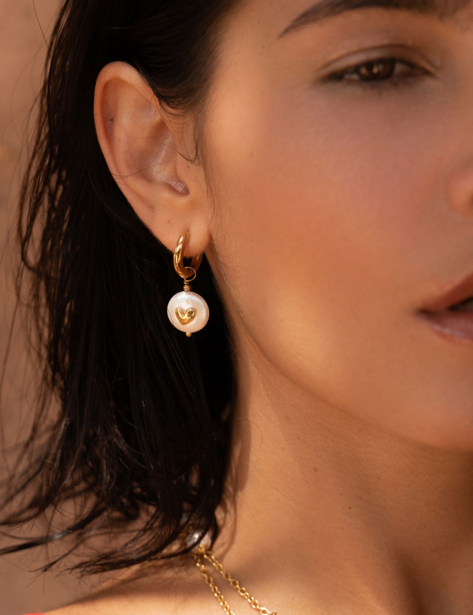 Boucles Bohm Paris - Coralia Boucles d'oreilles Créoles Bohm Paris 