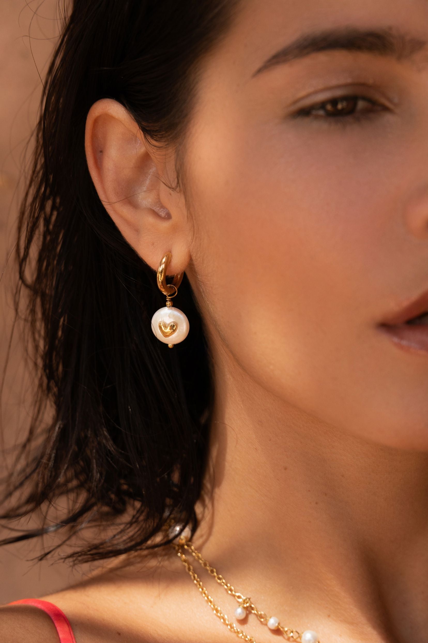 Boucles Bohm Paris - Coralia Boucles d'oreilles Créoles Bohm Paris 