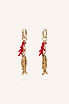 Boucles Bohm Paris - Coralya Boucles d'oreilles type Créoles Bohm Paris Doré 