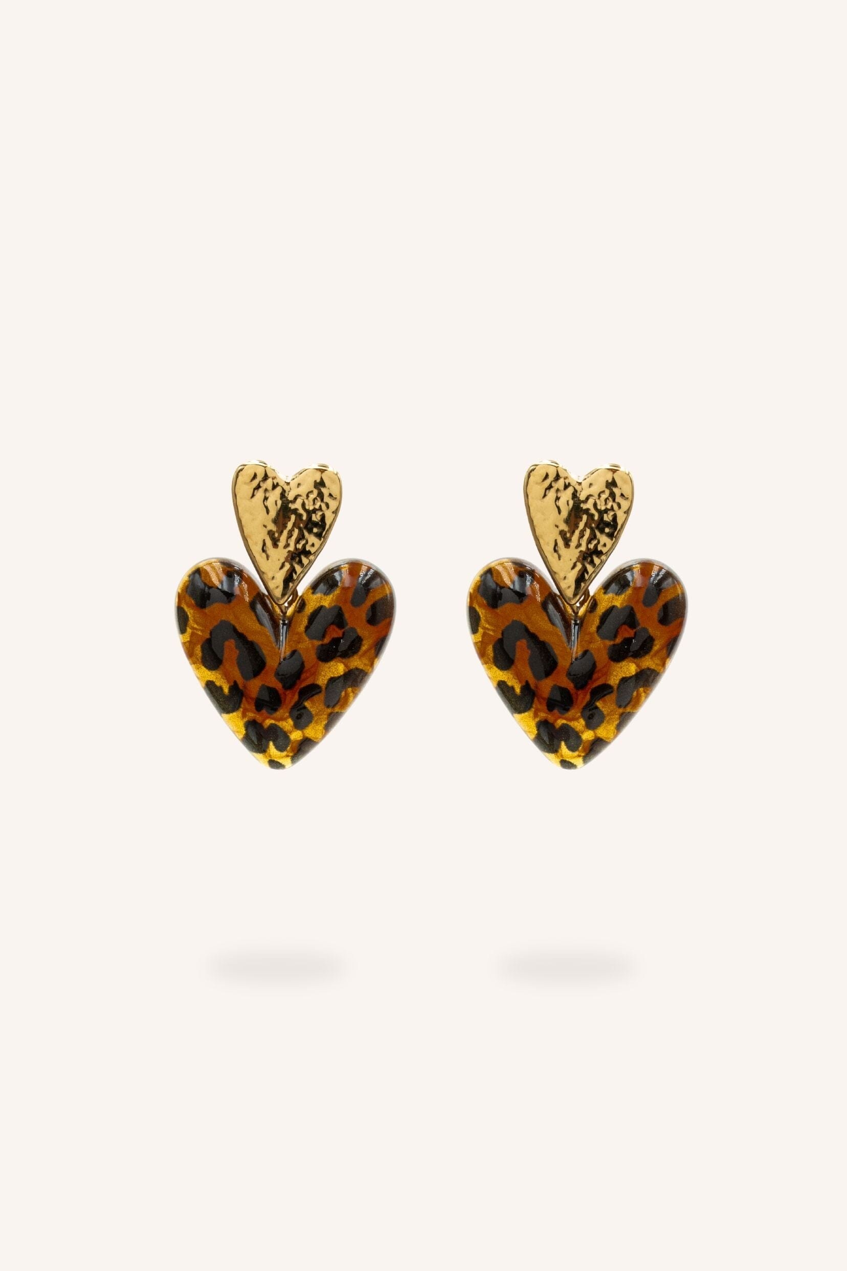 Boucles Bohm Paris - Corazona Boucles d'oreilles pendantes Bohm Paris Leopard 