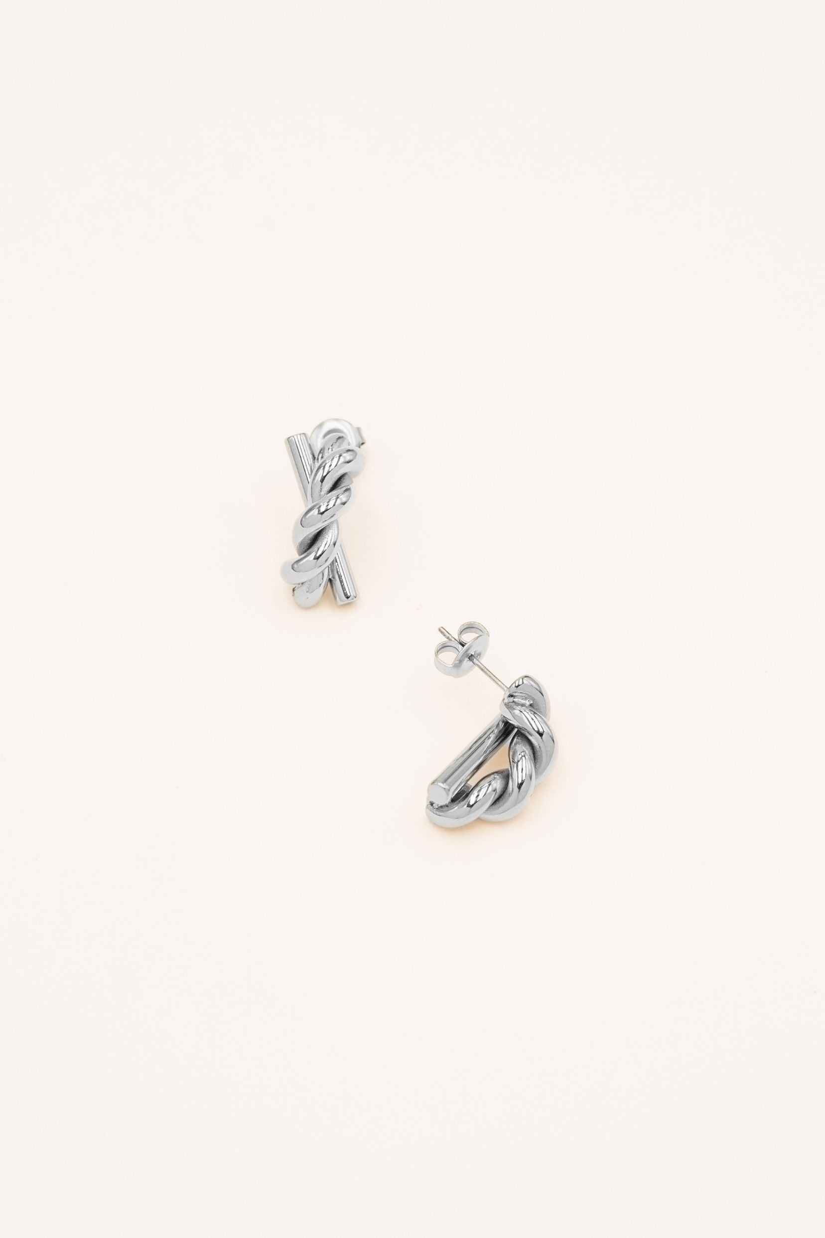 Boucles Bohm Paris - Dalie Boucles d'oreilles à puces Bohm Paris Argenté 