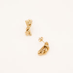 Boucles Bohm Paris - Dalie Boucles d'oreilles à puces Bohm Paris Doré 