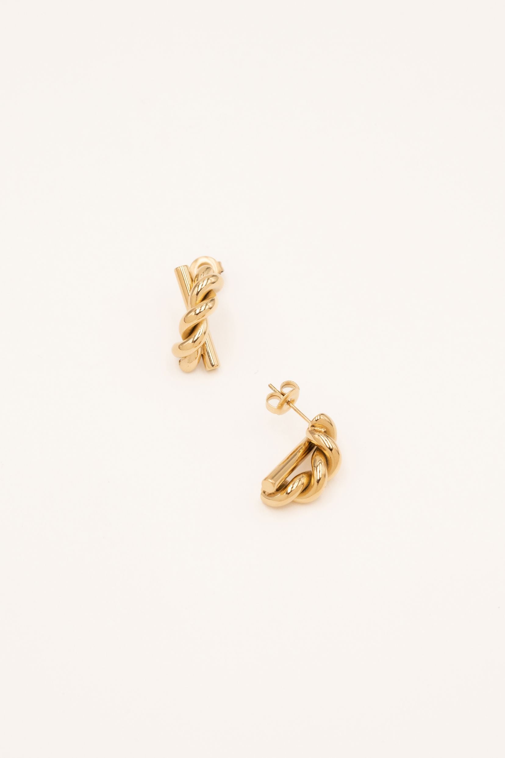 Boucles Bohm Paris - Dalie Boucles d'oreilles à puces Bohm Paris Doré 