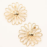 Boucles Bohm Paris - Dolorès M Boucles D'oreilles Bohm Paris Doré 