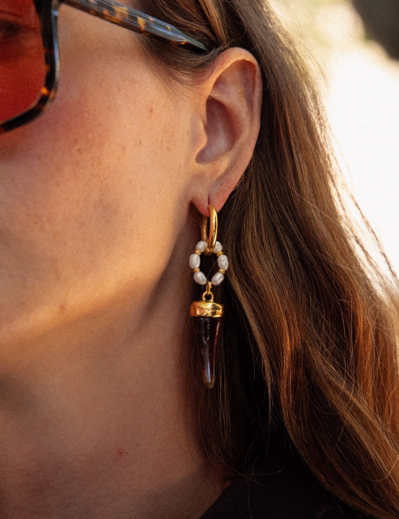 Boucles Bohm Paris - Ebonya Boucles d'oreilles type Créoles Bohm Paris 