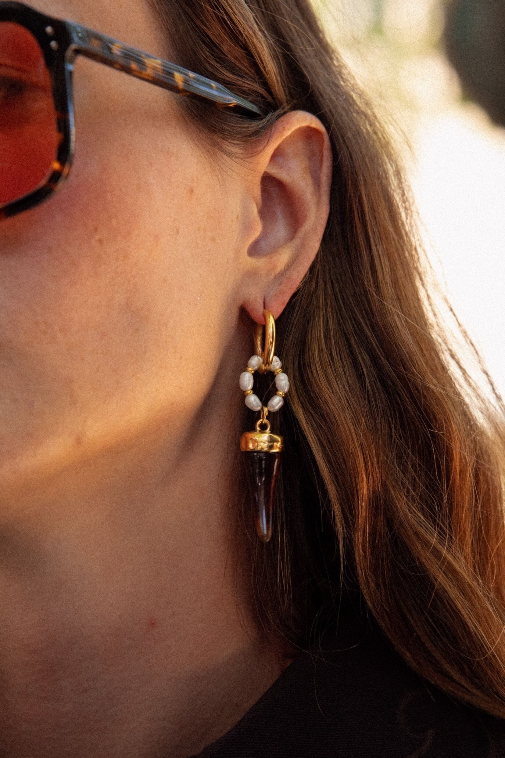 Boucles Bohm Paris - Ebonya Boucles d'oreilles type Créoles Bohm Paris 