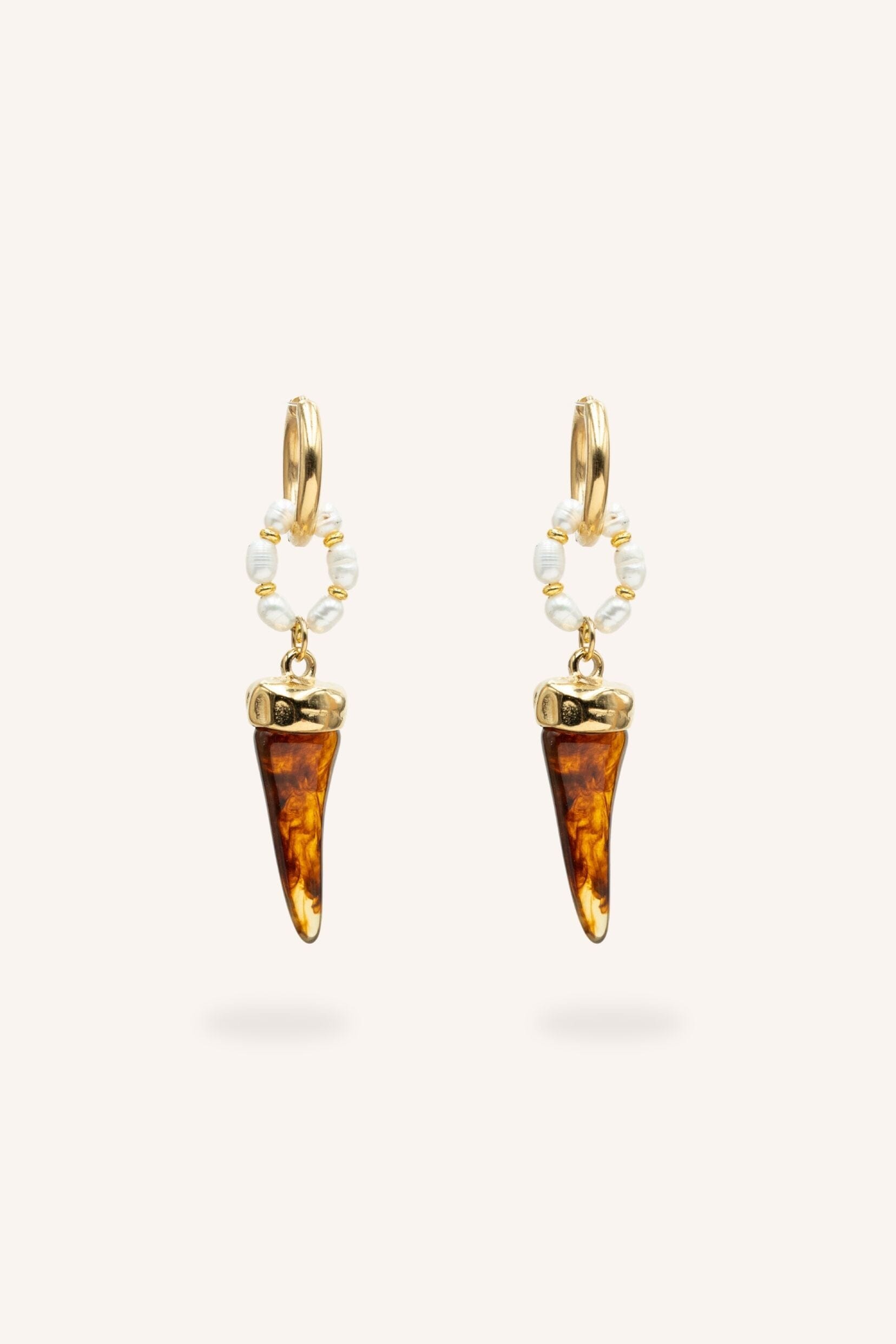 Boucles Bohm Paris - Ebonya Boucles d'oreilles type Créoles Bohm Paris Leopard 