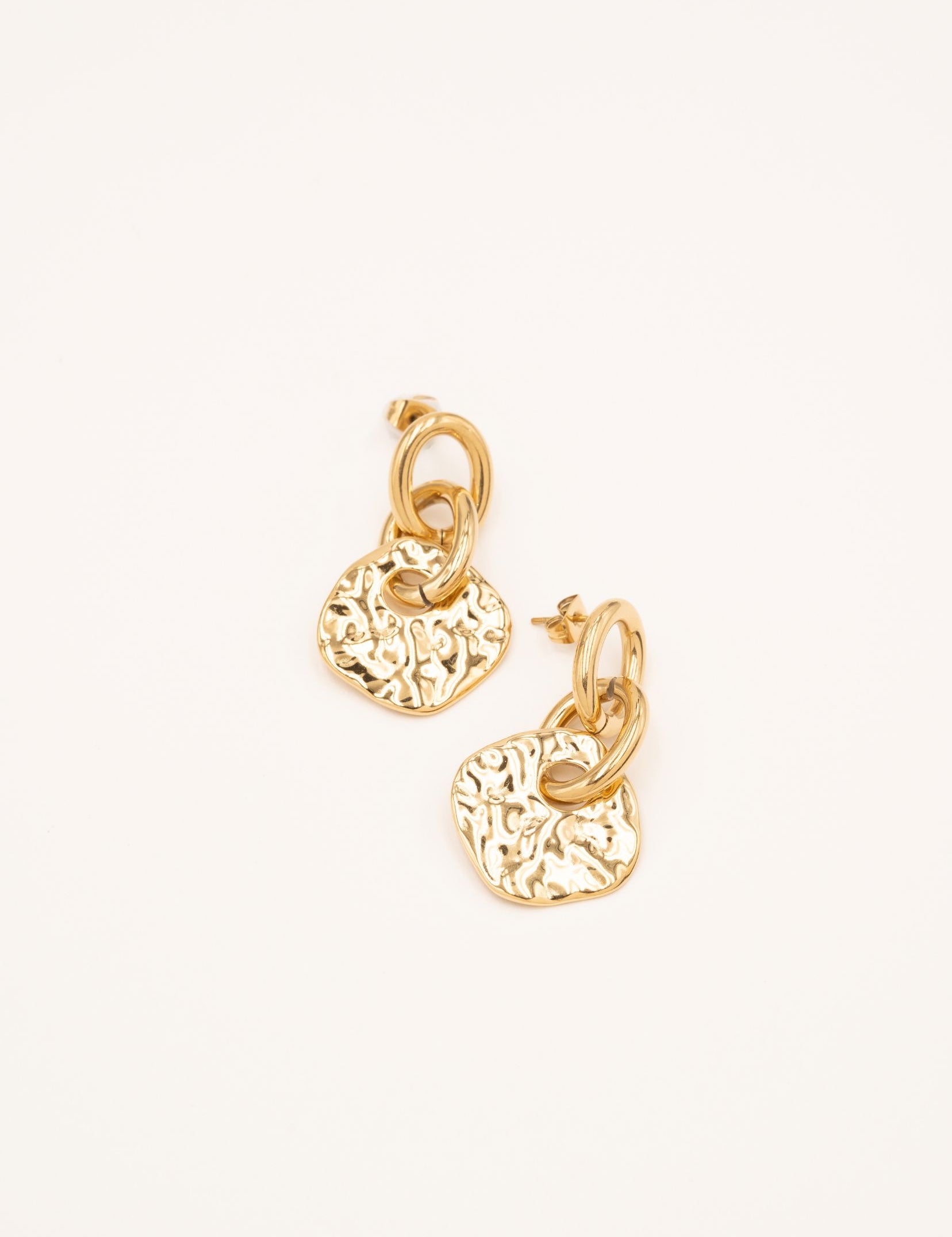 Boucles Bohm Paris - Edmée Boucles d'oreilles Pendantes Bohm Paris Doré 