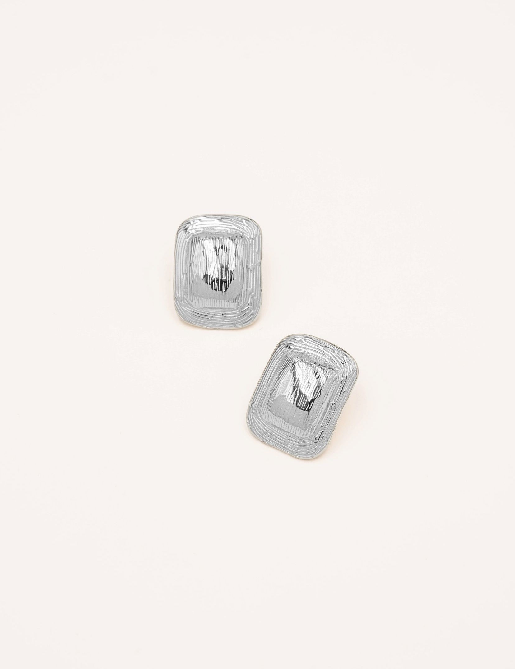 Boucles Bohm Paris - Eléa Boucles d'oreilles à puces Bohm Paris Argenté 