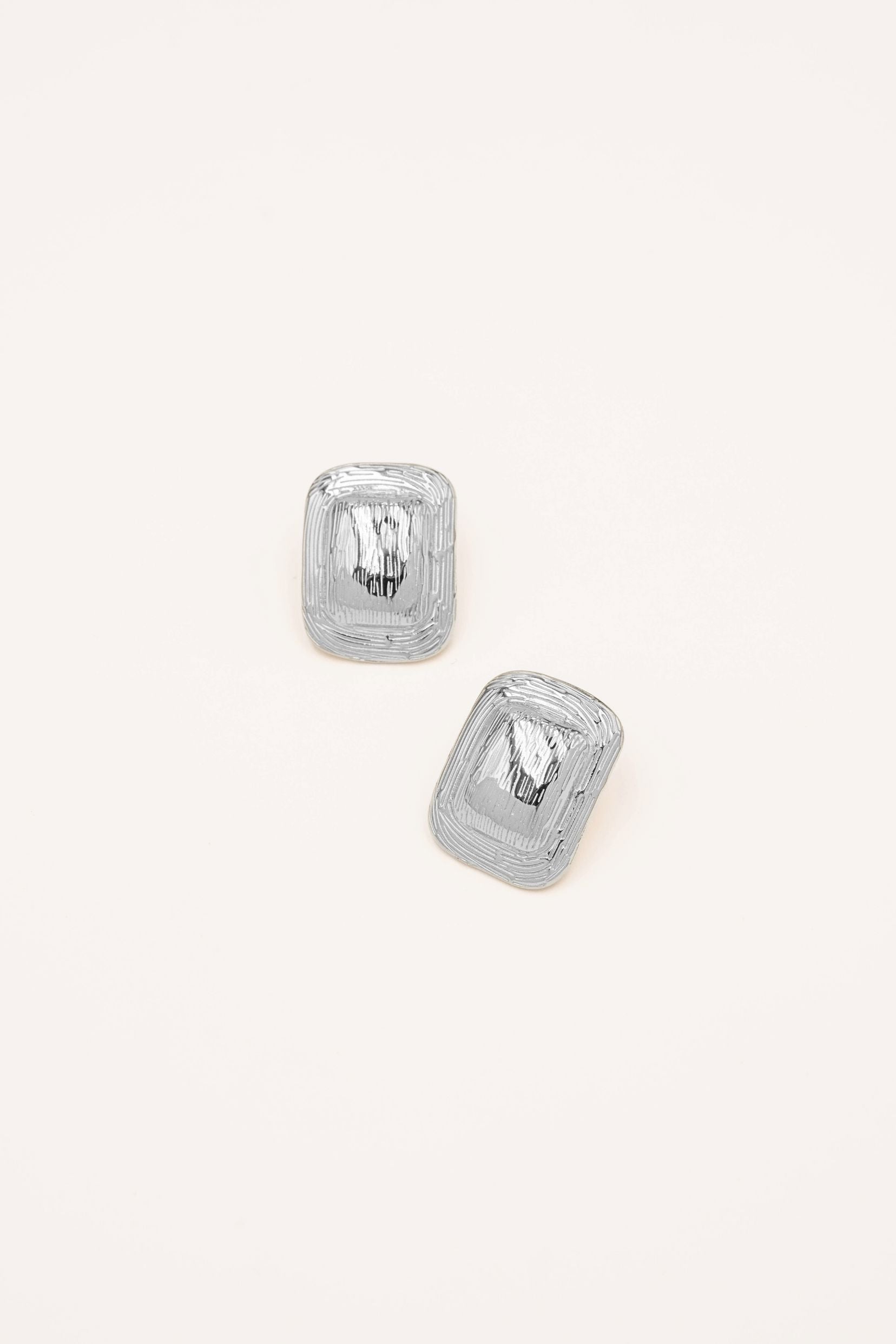 Boucles Bohm Paris - Eléa Boucles d'oreilles à puces Bohm Paris Argenté 