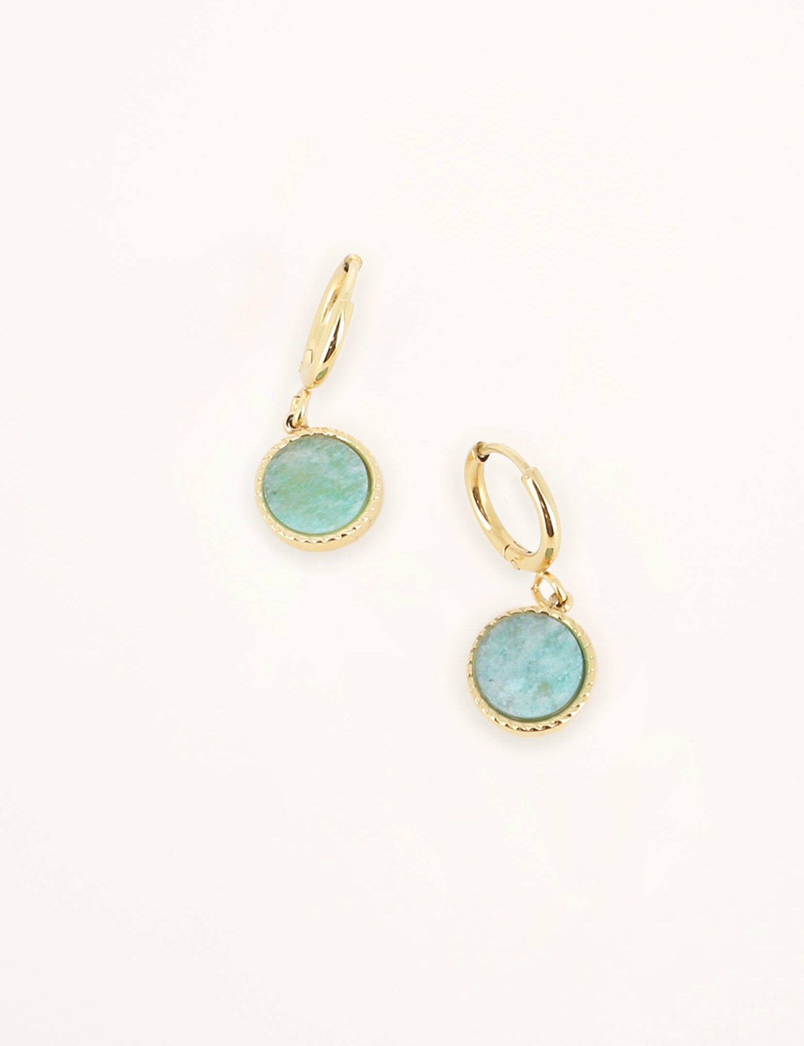 Boucles Bohm Paris - Emllo Boucles D'oreilles Bohm Paris Amazonite 