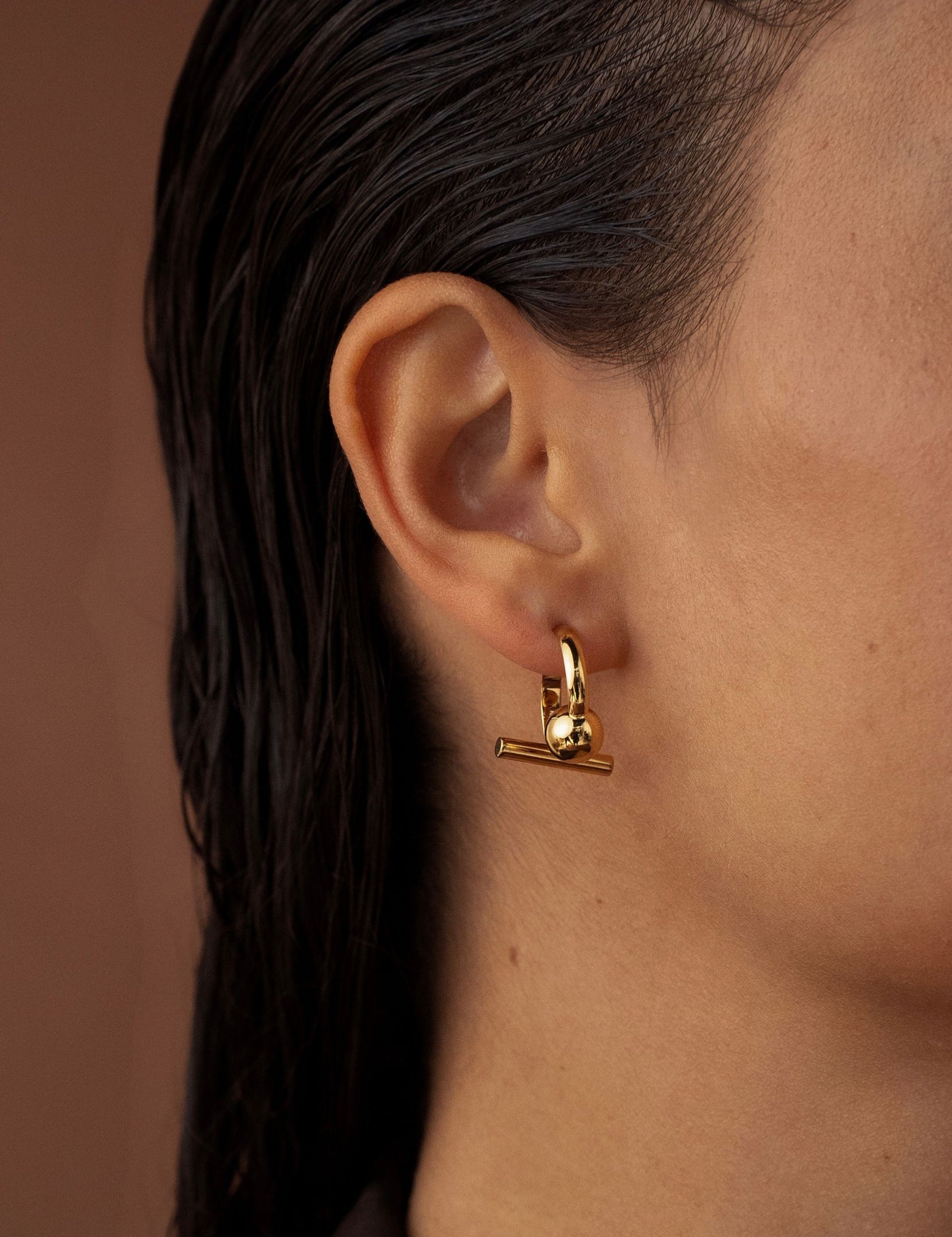 Boucles Bohm Paris - Enora Boucles d'oreilles à puces Bohm Paris 