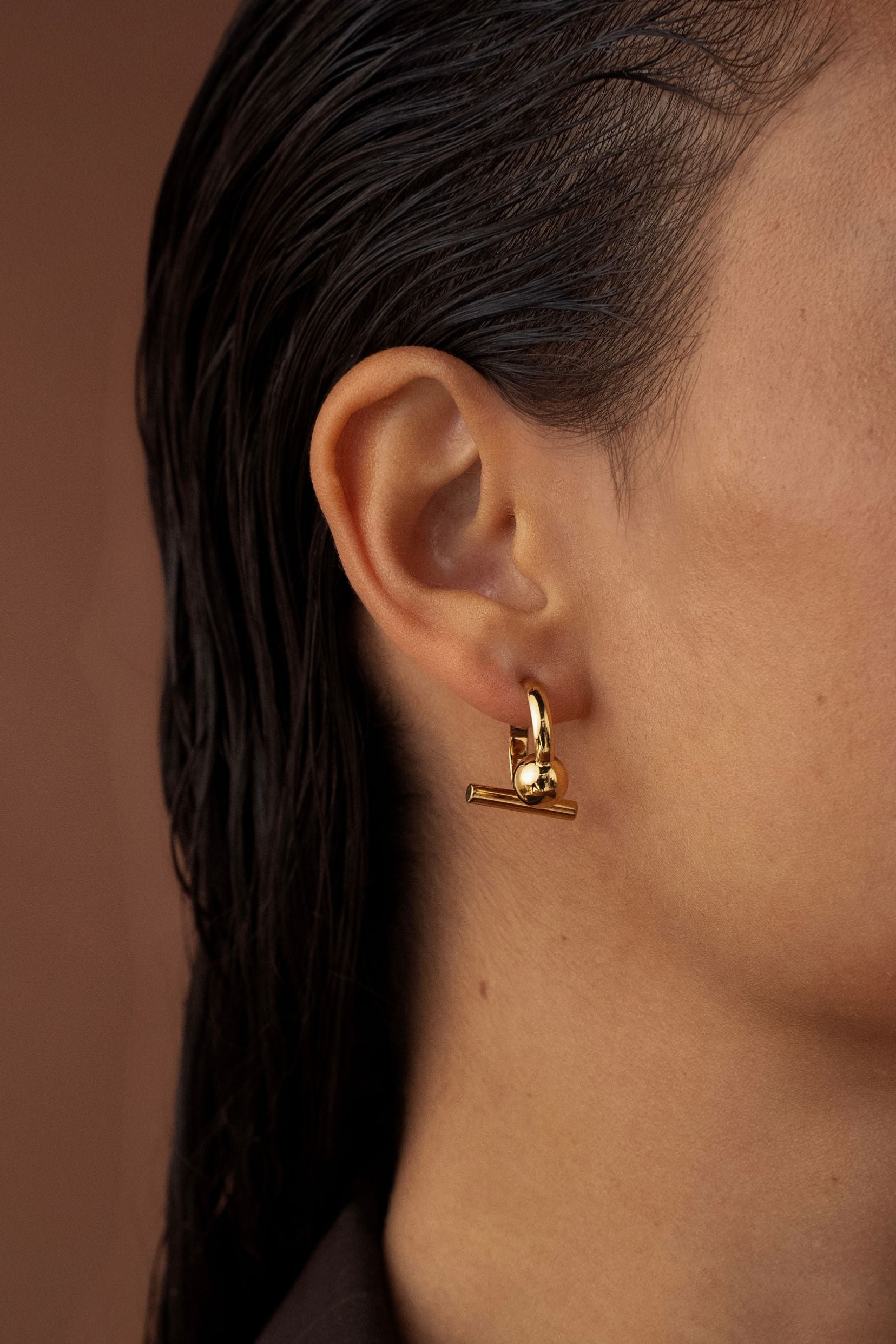 Boucles Bohm Paris - Enora Boucles d'oreilles à puces Bohm Paris 