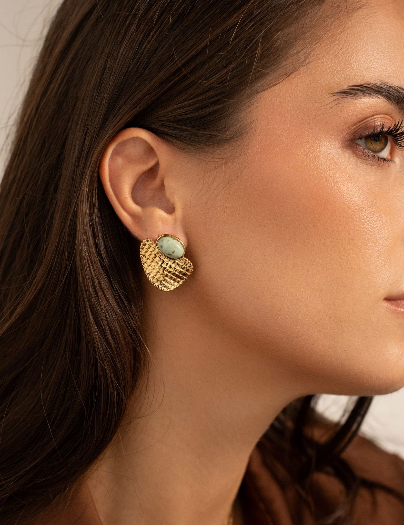 Boucles Bohm Paris - Énora Boucles d'oreilles à puces Bohm Paris 