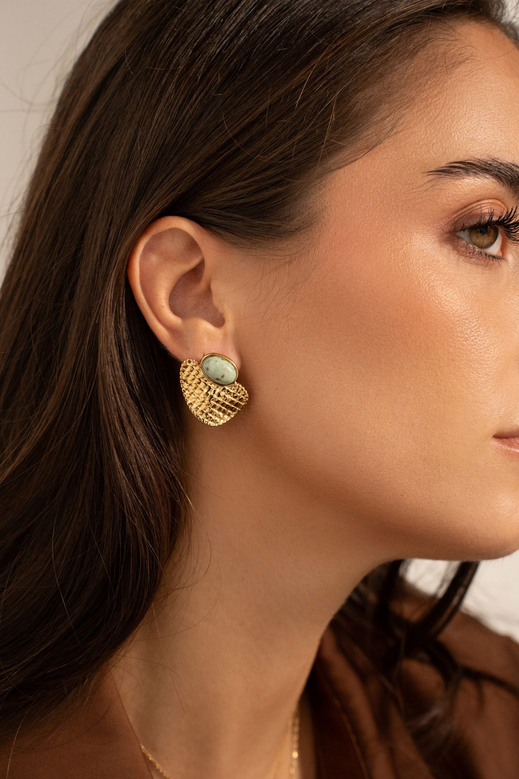 Boucles Bohm Paris - Énora Boucles d'oreilles à puces Bohm Paris 