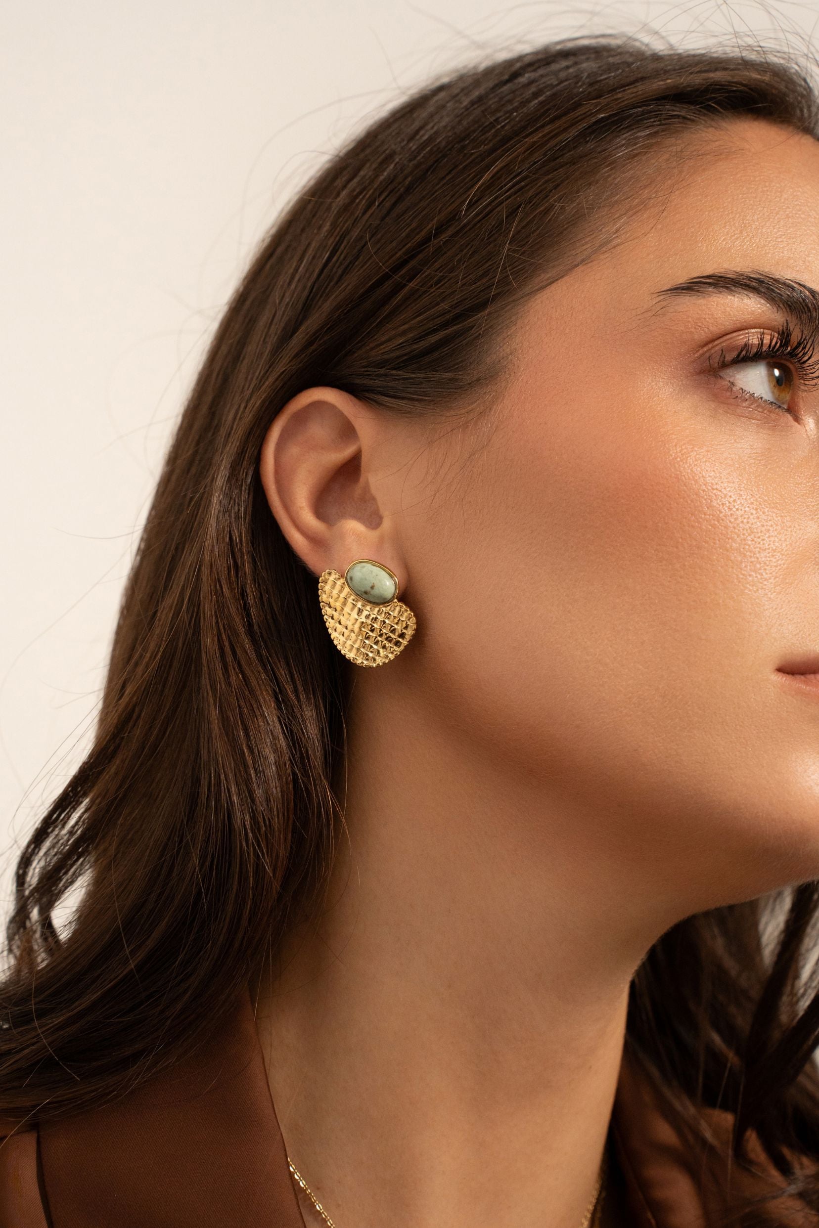 Boucles Bohm Paris - Énora Boucles d'oreilles à puces Bohm Paris 